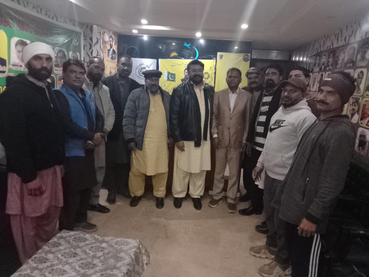 Community organization meeting